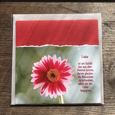 Karte &quot;Liebe &amp; Hochzeit&quot;