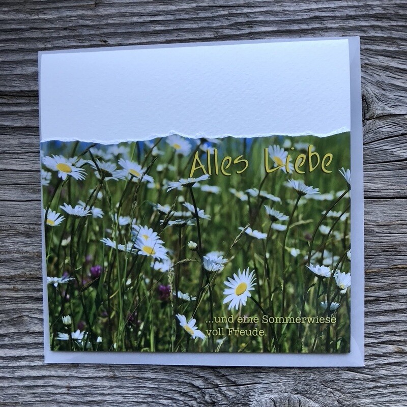Karte &quot;Glückwünsche&quot;
