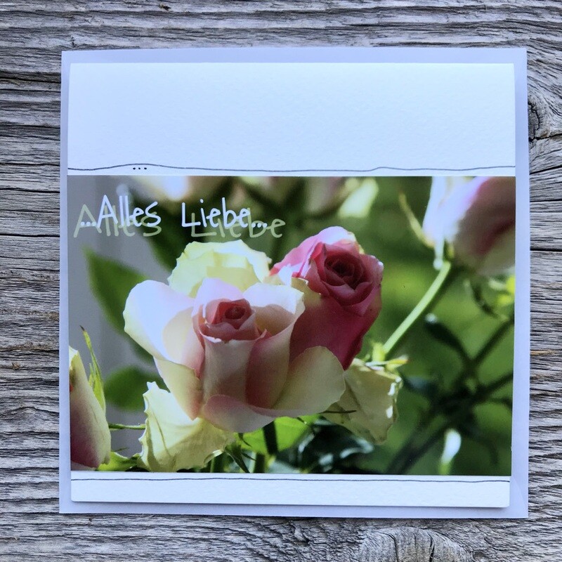 Karte &quot;Glückwünsche&quot;