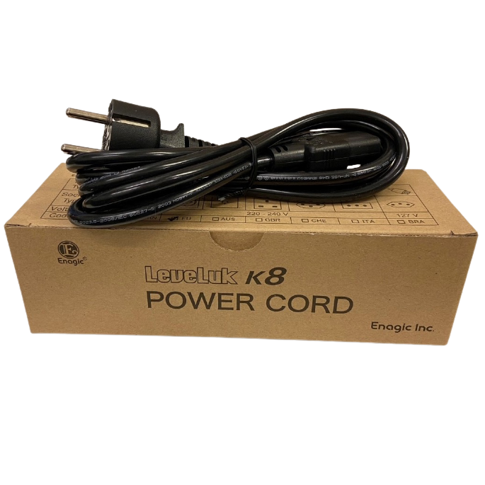 Cavo alimentazione K8 - presa EU