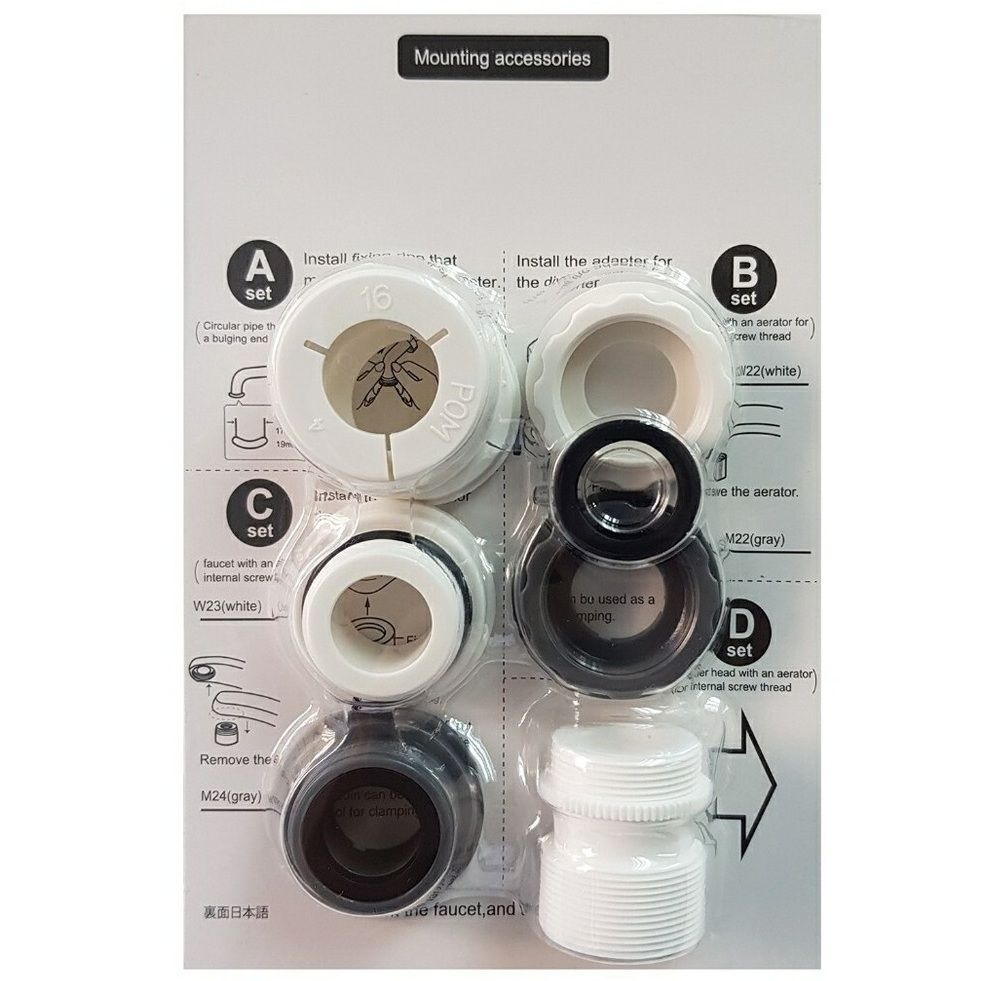 Adattatori 8pcs per il Deviatore Plastica