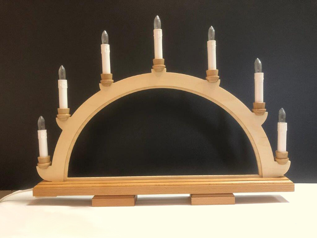 Weihnachtsleuchter Bogen