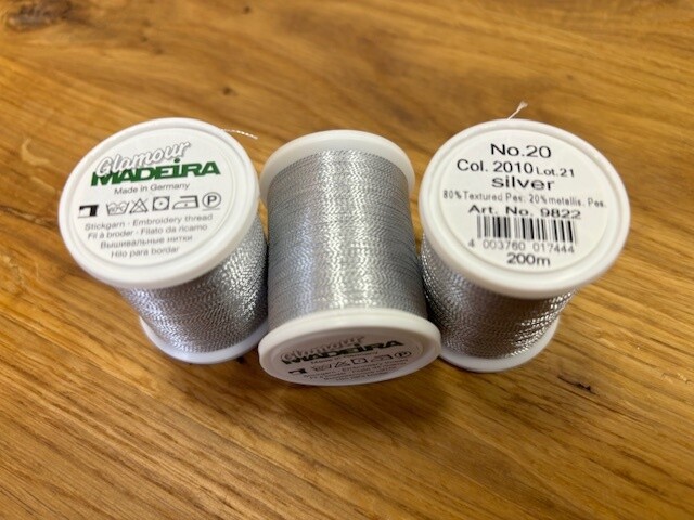 MADEIRA Glamour Nr. 20, Farbe Bestellnummer: 104 058 silber