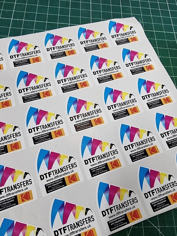 Custom Contour cut stickers by the metre