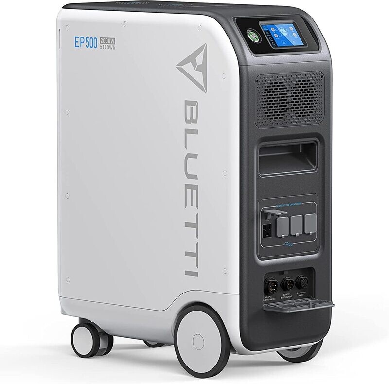 BLUETTI EP500Pro Solar Power Station | 3,000W 5,100Wh