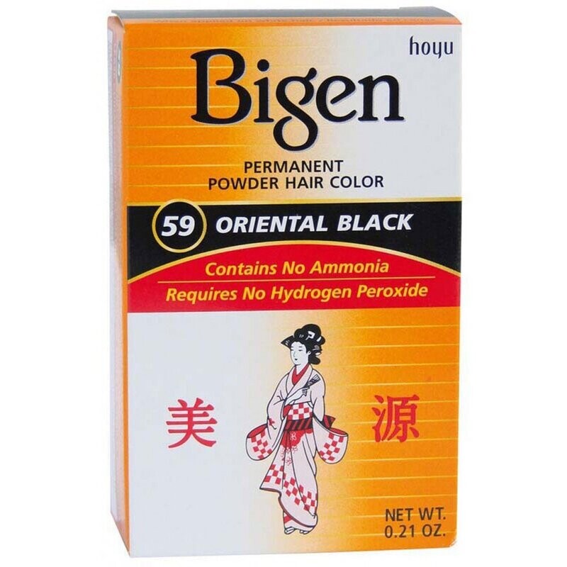 BIGEN TINTE PERMANENTE EN POLVO NEGRO ORIENTAL