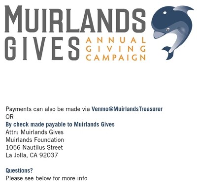 Muirlands Gives Donation - Choose Your Amount