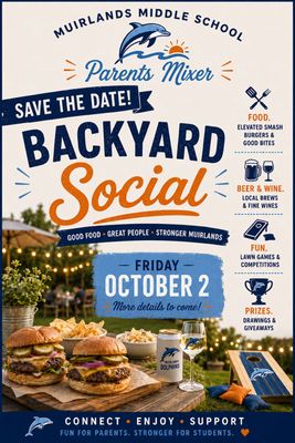 Muirlands Mixer --BACKYARD SOCIAL