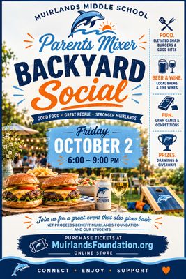 Muirlands Mixer --BACKYARD SOCIAL