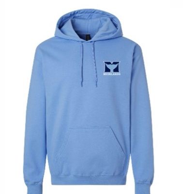 Muirlands Hoodie Sweatshirt (Light Blue) (PE Sweatshirt)