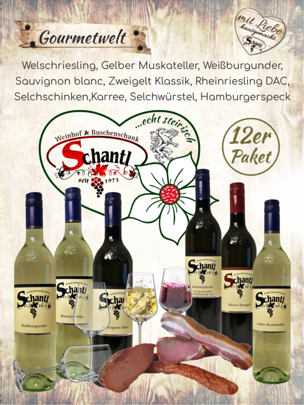 12er Wein Gourmet-Paket