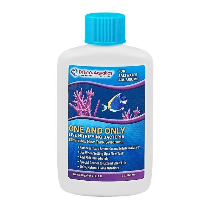 One & Only Saltwater Live Nitrifying Bacteria - Dr.Tim's