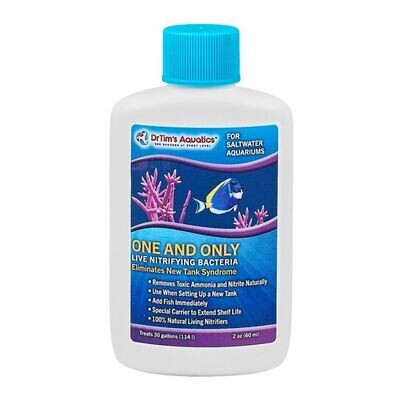 One & Only Saltwater Live Nitrifying Bacteria - Dr.Tim's