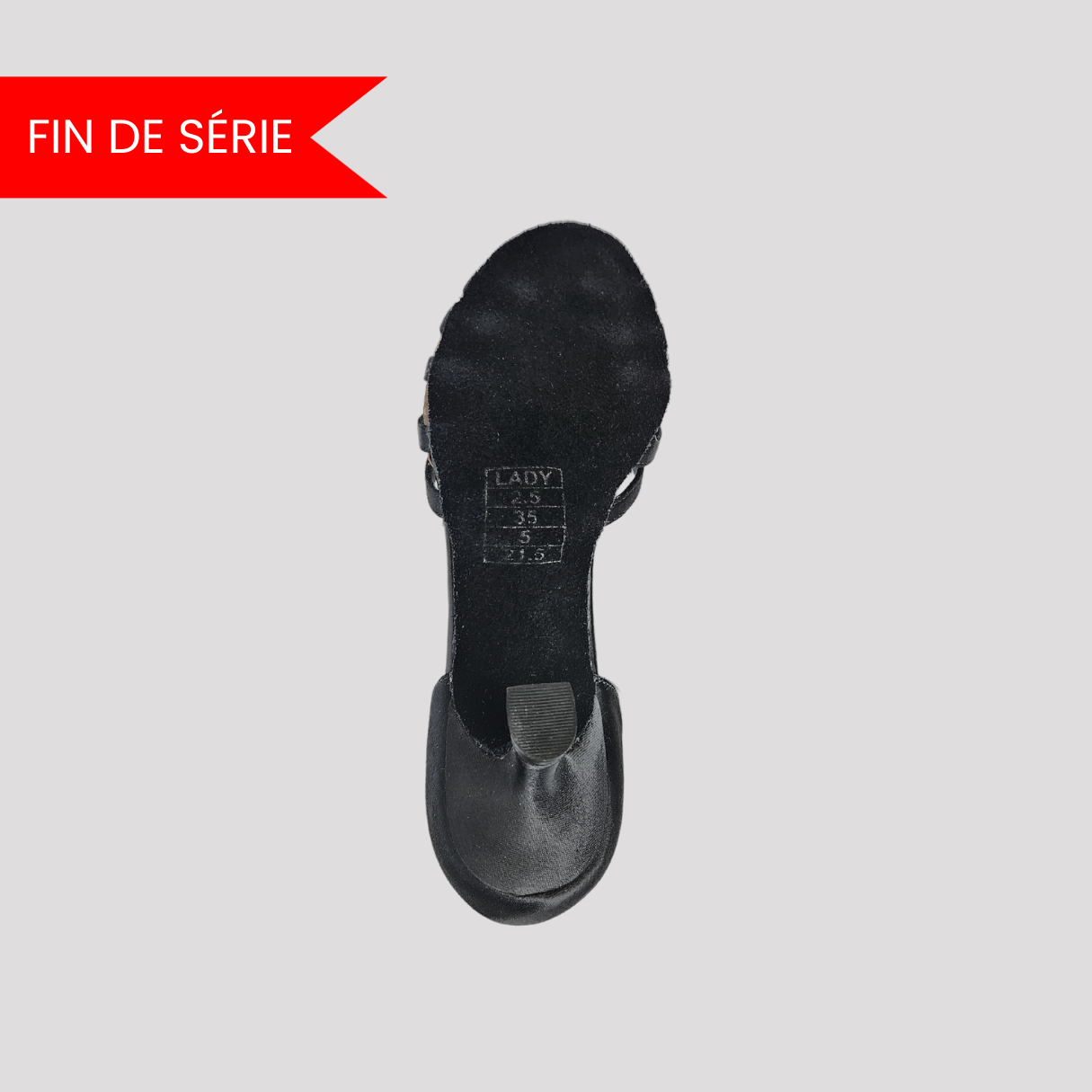 Chaussure Latine Femme Satin talon 2,5