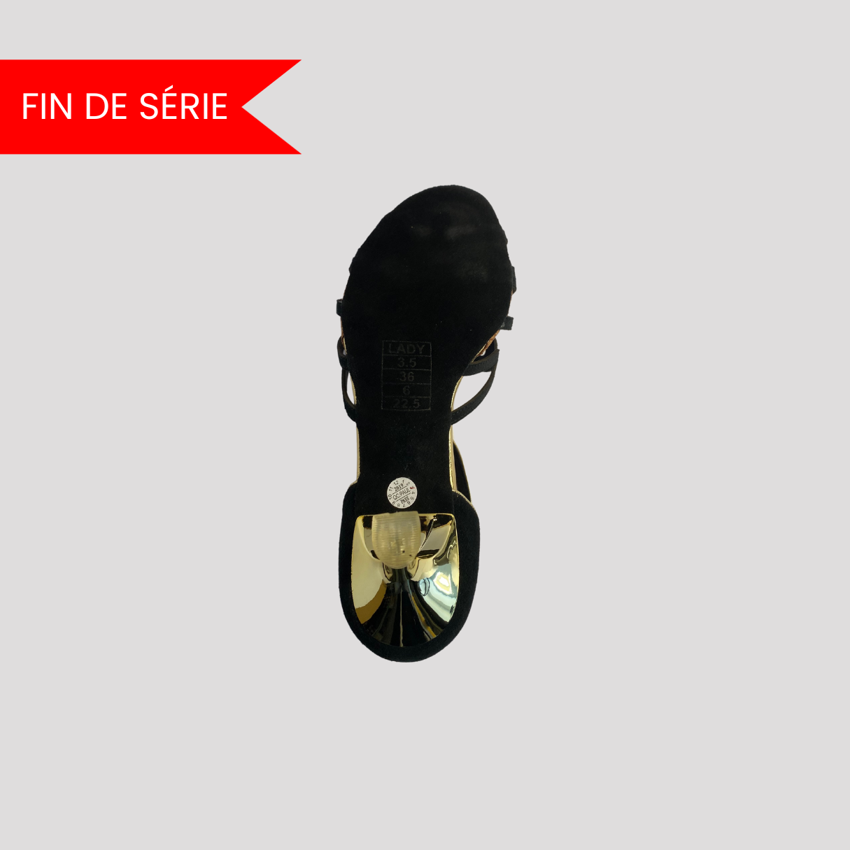 Chaussure Femme Loisir Dorée