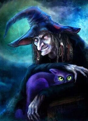 Diamond Painting Vollbild 30x40 mit eckigen Steinen