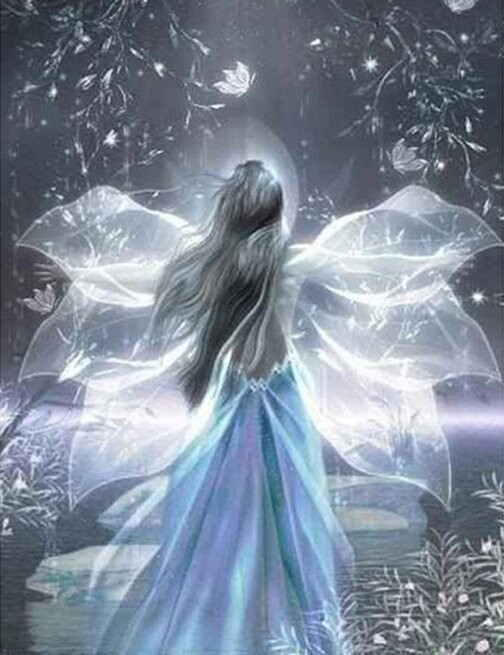 Diamond Painting Vollbild 30x40 mit eckigen Steinen