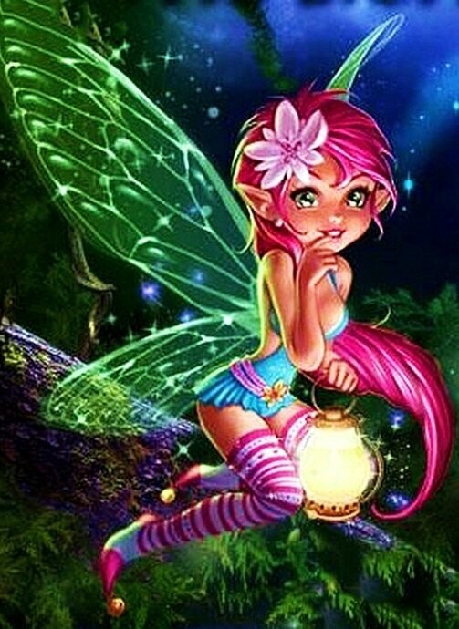 Diamond Painting Vollbild 30x40 mit eckigen Steinen