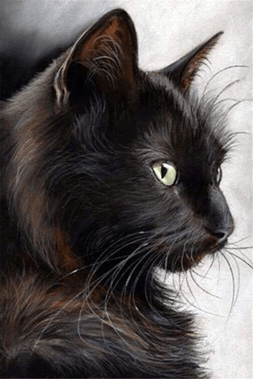 Diamond Painting Vollbild 30x40 mit eckigen Steinen