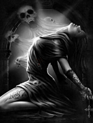 Diamond Painting Vollbild 30x40 mit eckigen Steinen