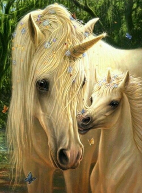 Diamond Painting Vollbild 30x40 mit eckigen Steinen