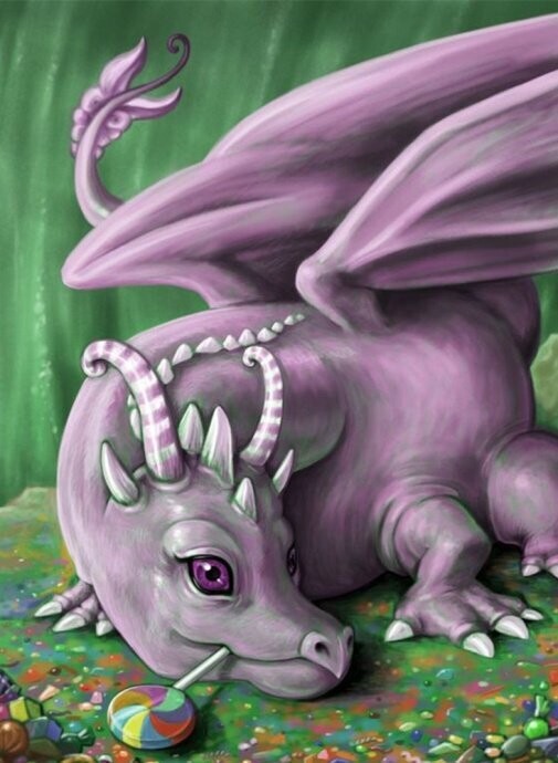 Diamond Painting Vollbild 30x40 mit eckigen Steinen