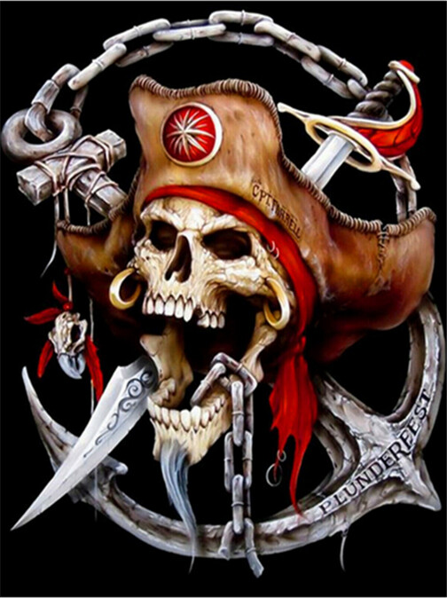 Diamond Painting Vollbild 30x40 mit eckigen Steinen