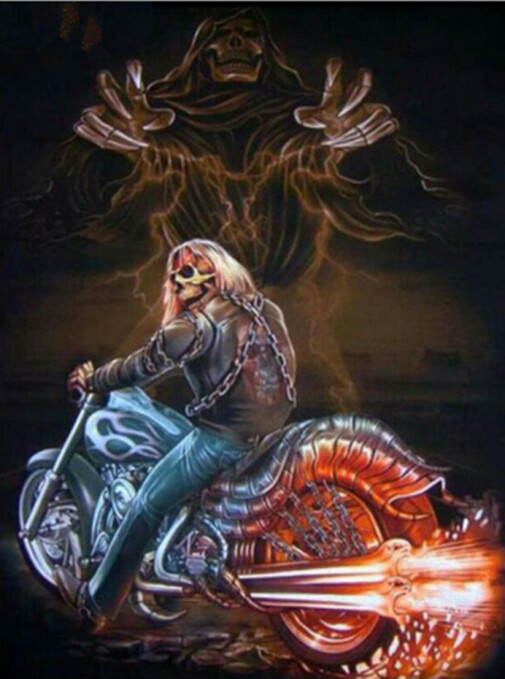 Diamond Painting Vollbild 30x40 mit eckigen Steinen