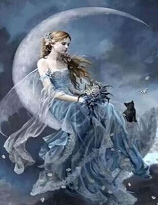 Diamond Painting Vollbild 50x70cm mit eckigen Steinen