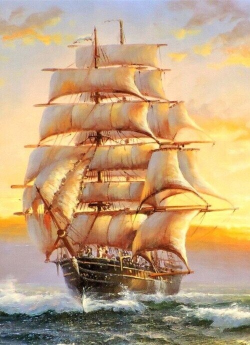Diamond Painting Vollbild 50x70 mit runden Steinen Diamond Painting Vollbild 50x70 mit runden Steinen