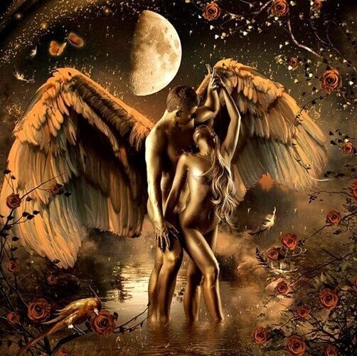Diamond Painting Vollbild 50x70 mit runden Steinen