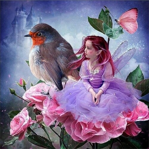 Diamond Painting Vollbild 50x70 mit runden Steinen Diamond Painting Vollbild 50x70 mit runden Steinen