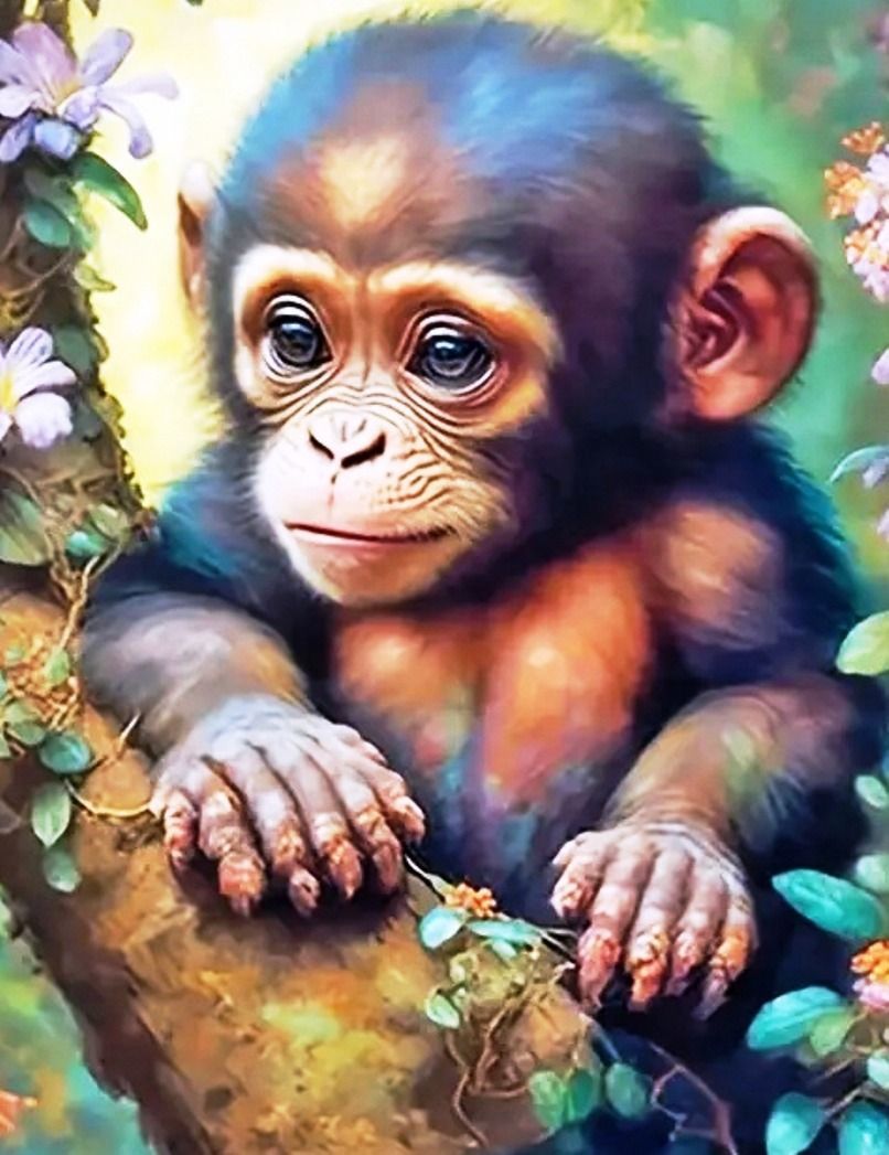 Diamond Painting Vollbild 30x40 mit runden Steinen Diamond Painting Vollbild 30x40 mit runden Steinen