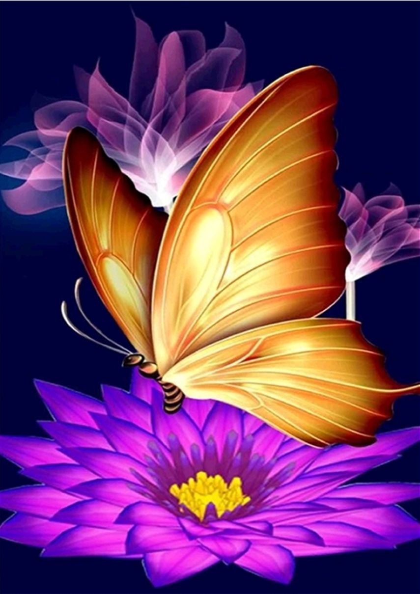 Diamond Painting Vollbild 30x40 mit eckigen Steinen