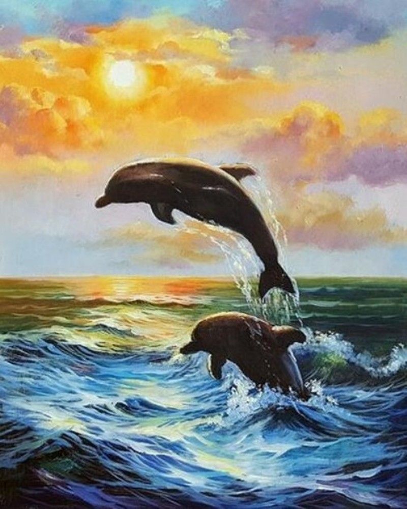 Diamond Painting Vollbild 30x40 mit runden Steinen Diamond Painting Vollbild 30x40 mit runden Steinen