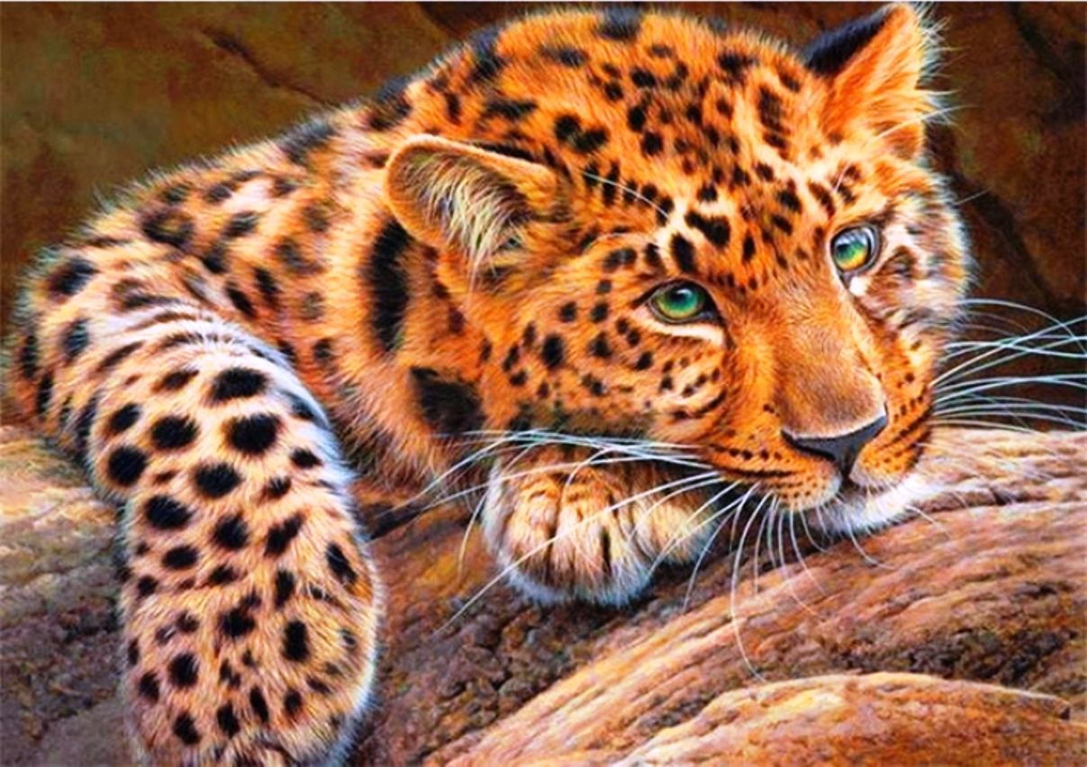 Diamond Painting Vollbild 30x40 mit runden Steinen Diamond Painting Vollbild 30x40 mit runden Steinen