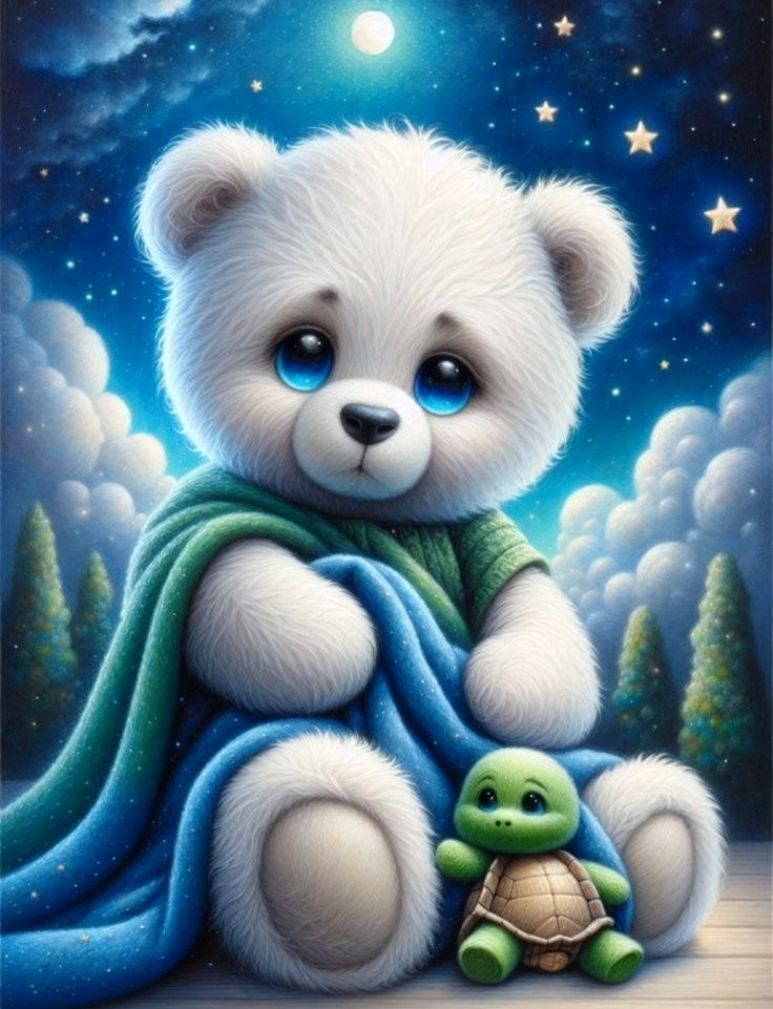 Diamond Painting Vollbild 30x40 mit eckigen Steinen Diamond Painting Vollbild 30x40 mit eckigen Steinen