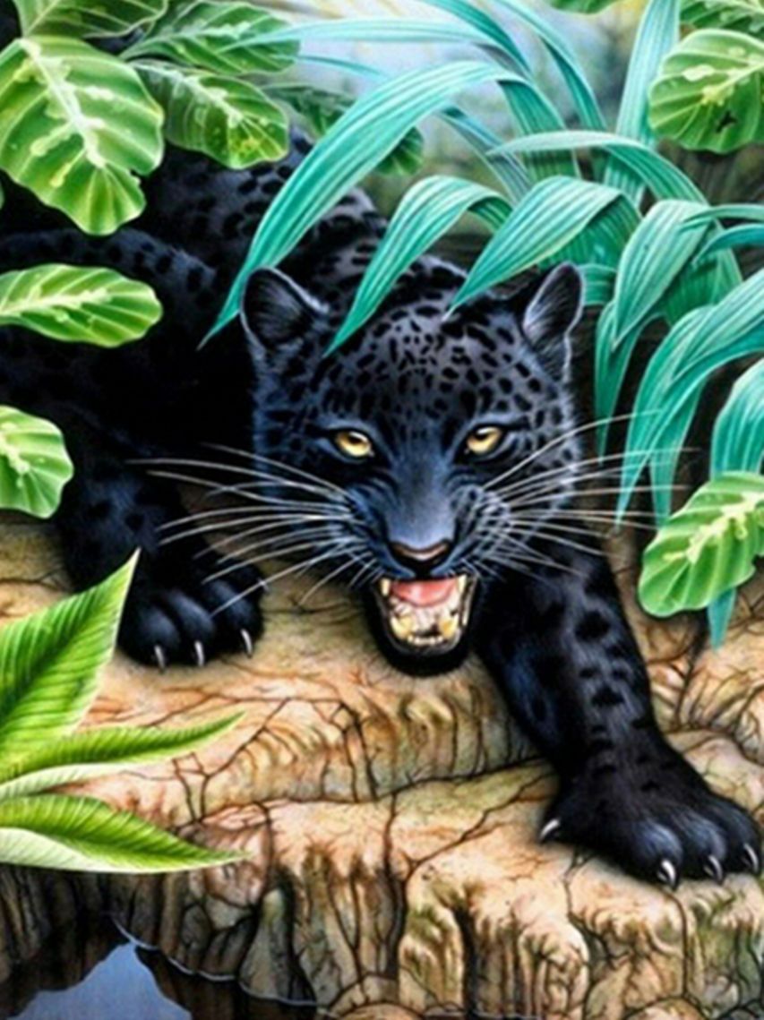 Diamond Painting Vollbild 30x40 mit eckigen Steinen Diamond Painting Vollbild 30x40 mit eckigen Steinen