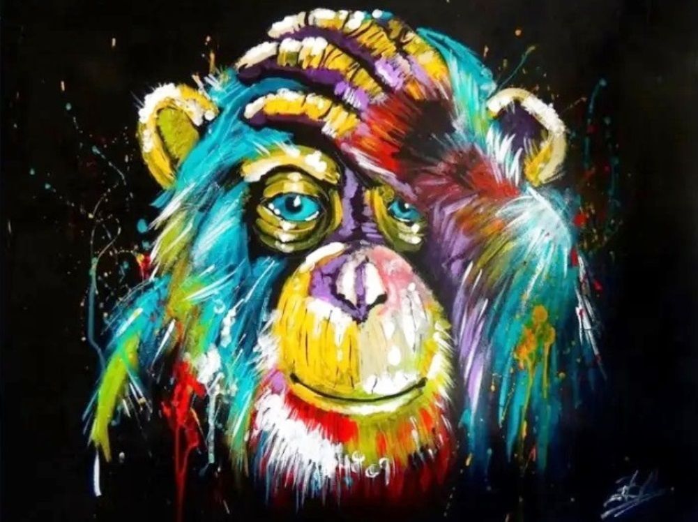 Diamond Painting Vollbild 30x40 mit eckigen Steinen Diamond Painting Vollbild 30x40 mit eckigen Steinen