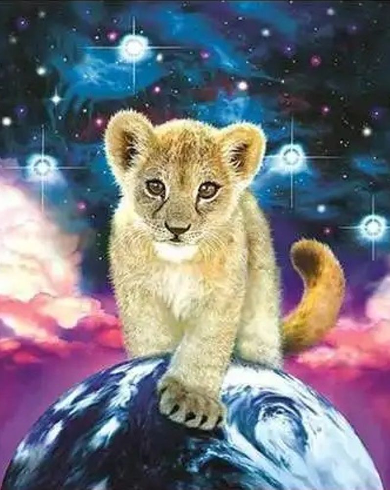 Diamond Painting Vollbild 30x40 mit eckigen Steinen Diamond Painting Vollbild 30x40 mit eckigen Steinen