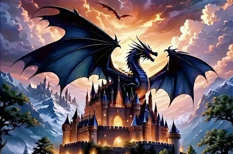 Diamond Painting Vollbild 30x40 mit eckigen Steinen Diamond Painting Vollbild 30x40 mit eckigen Steinen