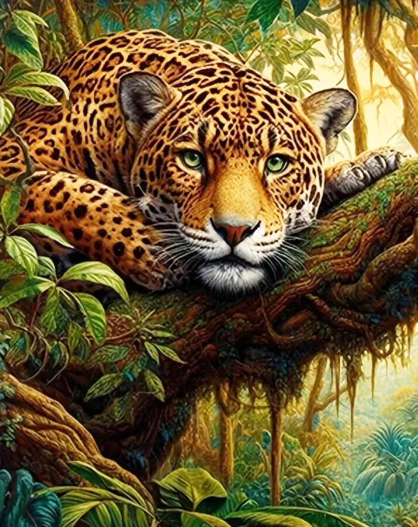 Diamond Painting Vollbild 30x40 mit eckigen Steinen Diamond Painting Vollbild 30x40 mit eckigen Steinen