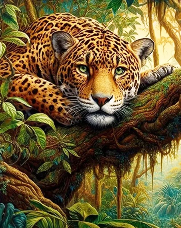 Diamond Painting Vollbild 30x40 mit eckigen Steinen Diamond Painting Vollbild 30x40 mit eckigen Steinen