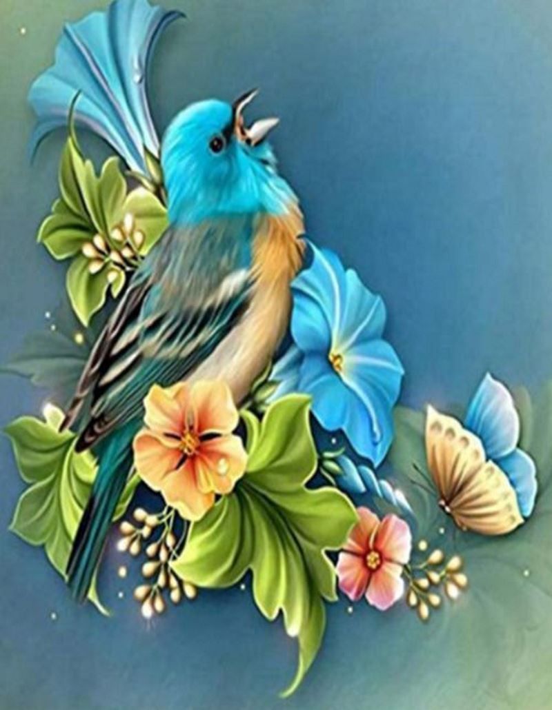 Diamond Painting Vollbild 30x40 mit eckigen Steinen Diamond Painting Vollbild 30x40 mit eckigen Steinen