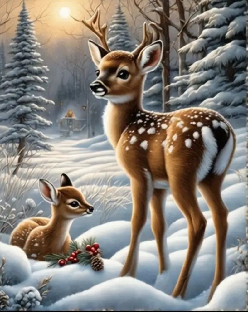 Diamond Painting Vollbild 30x40 mit eckigen Steinen Diamond Painting Vollbild 30x40 mit eckigen Steinen