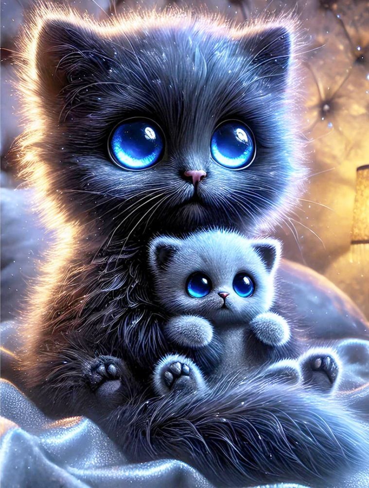 Diamond Painting Vollbild 30x40 mit eckigen Steinen Diamond Painting Vollbild 30x40 mit eckigen Steinen