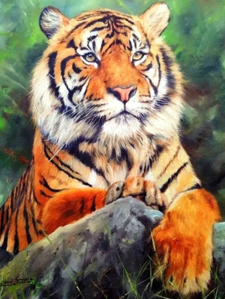 Diamond Painting Vollbild 50x70 mit runden Steinen Diamond Painting Vollbild 50x70 mit runden Steinen