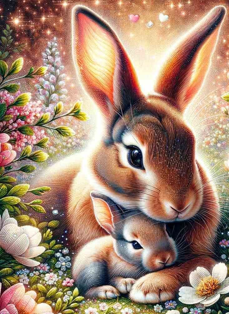 Diamond Painting Vollbild 50x70 mit runden Steinen Diamond Painting Vollbild 50x70 mit runden Steinen