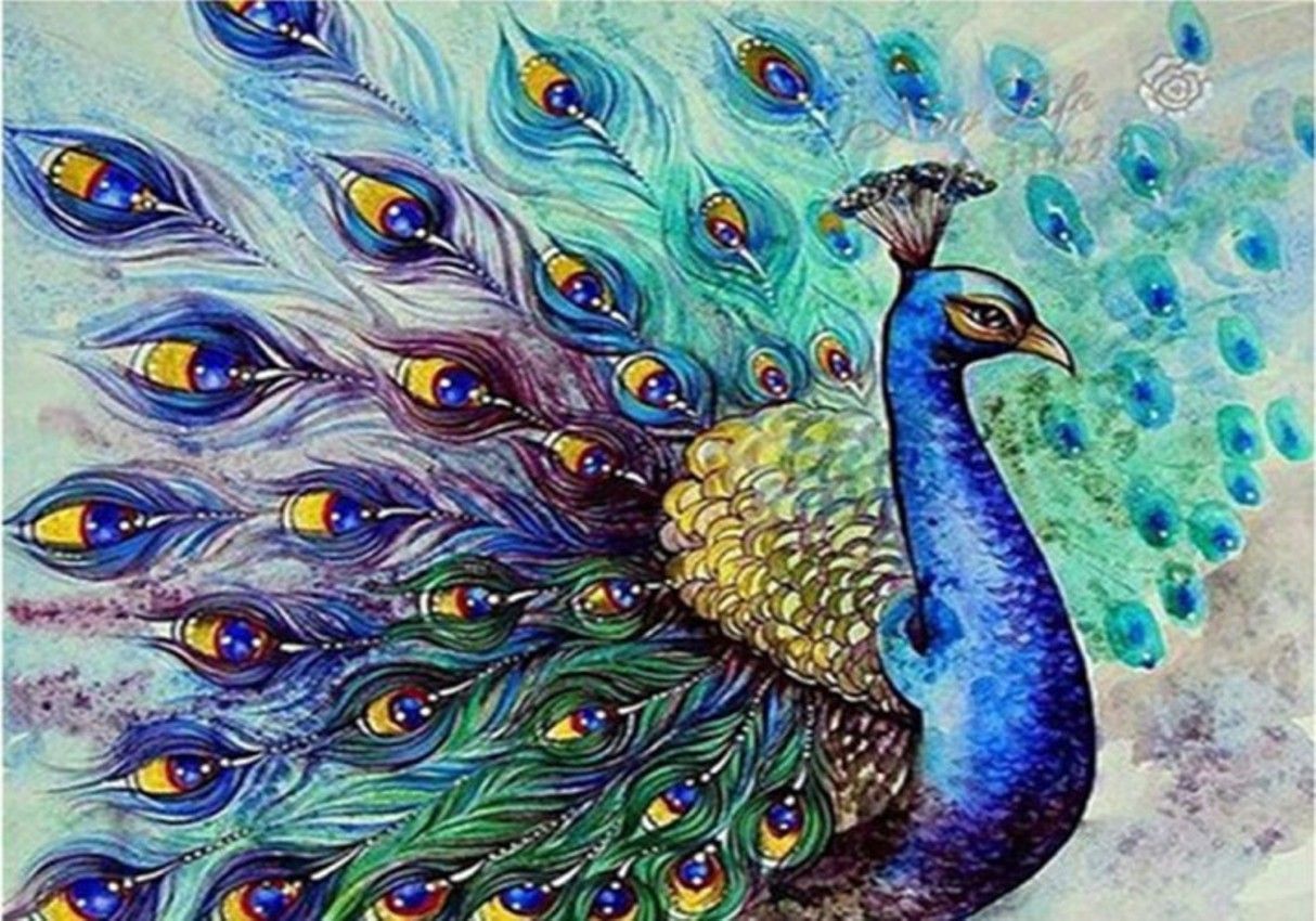 Diamond Painting Vollbild 50x70 mit runden Steinen Diamond Painting Vollbild 50x70 mit runden Steinen