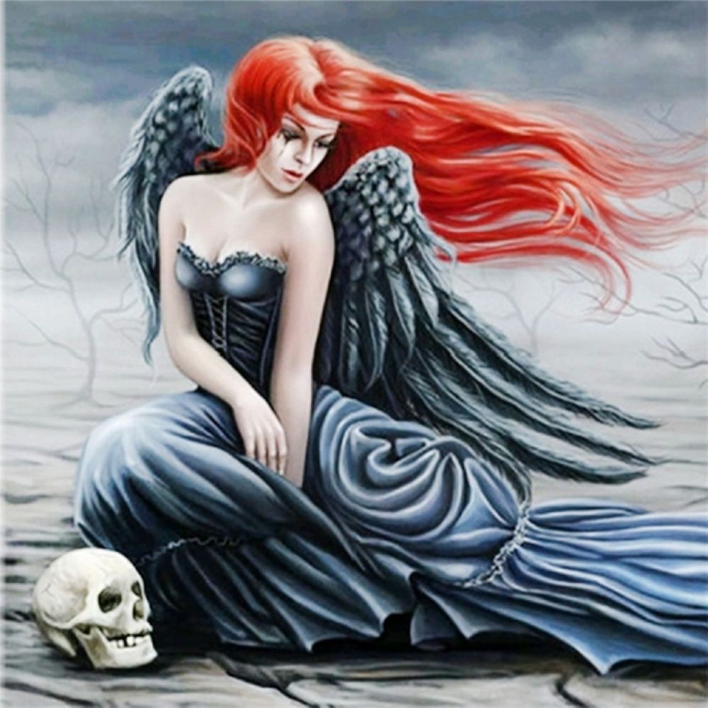 Diamond Painting Vollbild 50x70 mit runden Steinen